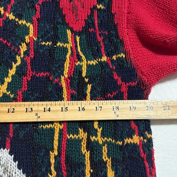 Vintage 1993 The Eagle’s Eye women’s sweater Scottish design pullover some flaws - Picture 6 of 13